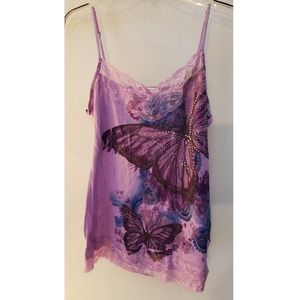 Women's butterfly tank top